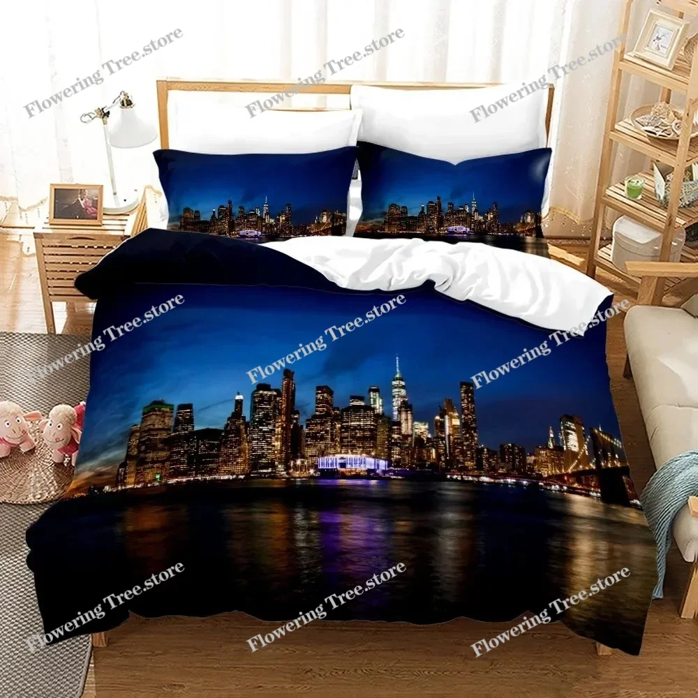 New York City Night View Beddi - đánh giá và giá Home Textiles New York