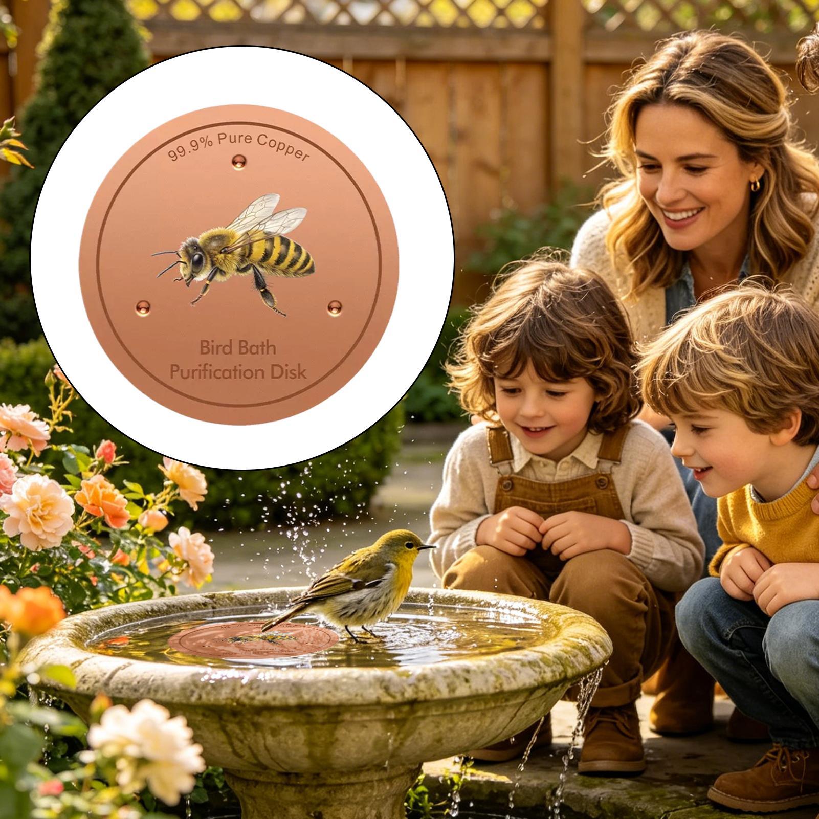 10cm Bee P attern Bird Bath Di - đánh giá và giá P & C Home Textiles Usa