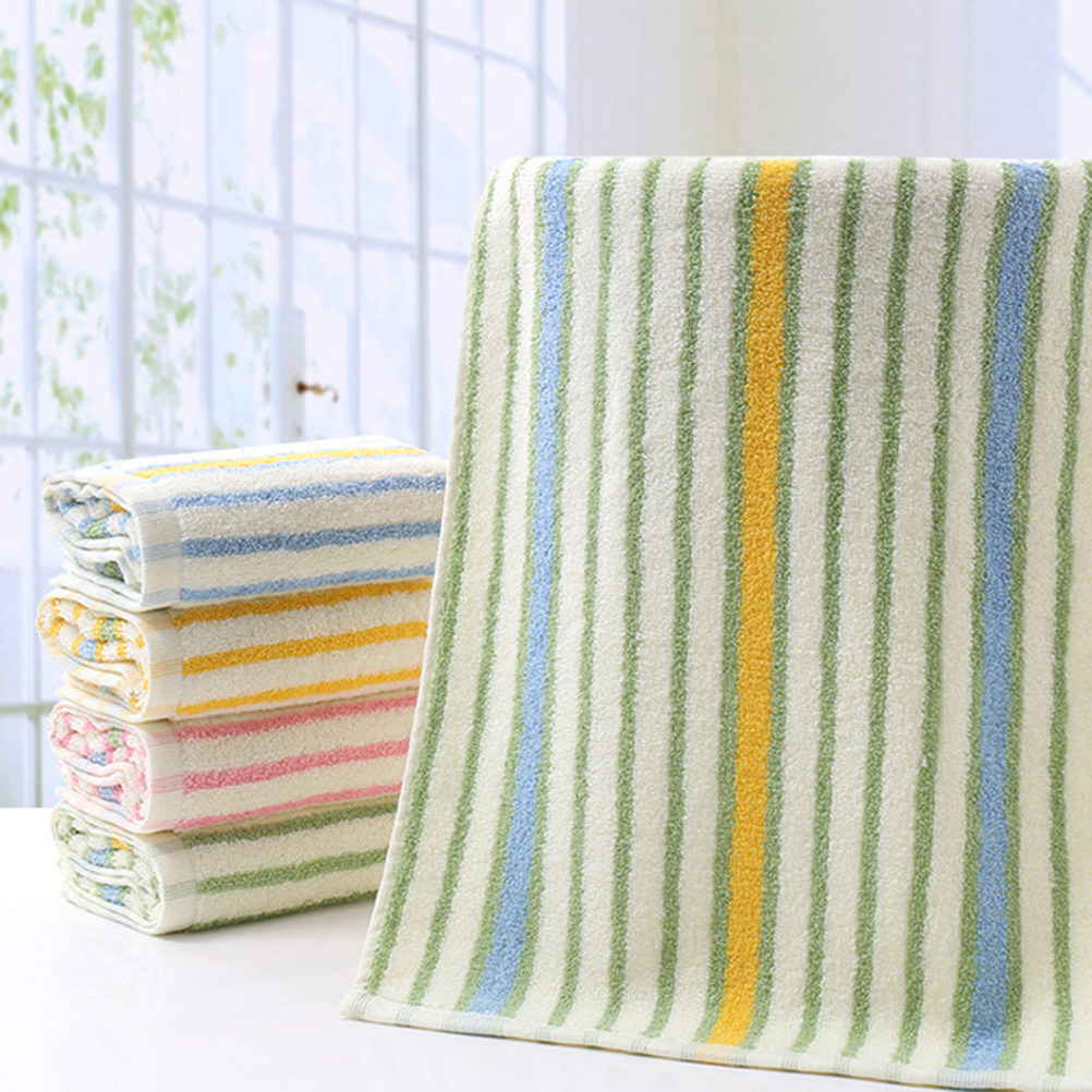 4Pcs Colorful Striped Cotton T - đánh giá và giá Home Textiles In Pakistan