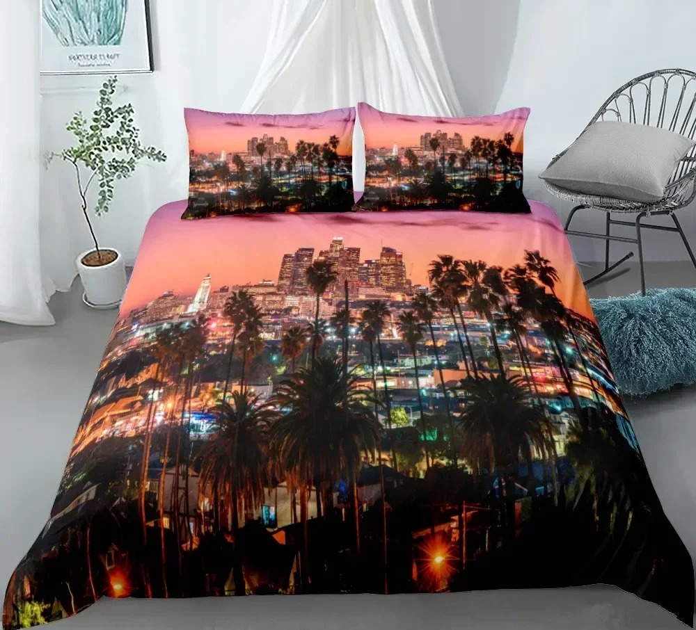 3D Print New York City Night V - đánh giá và giá Home Textiles New York