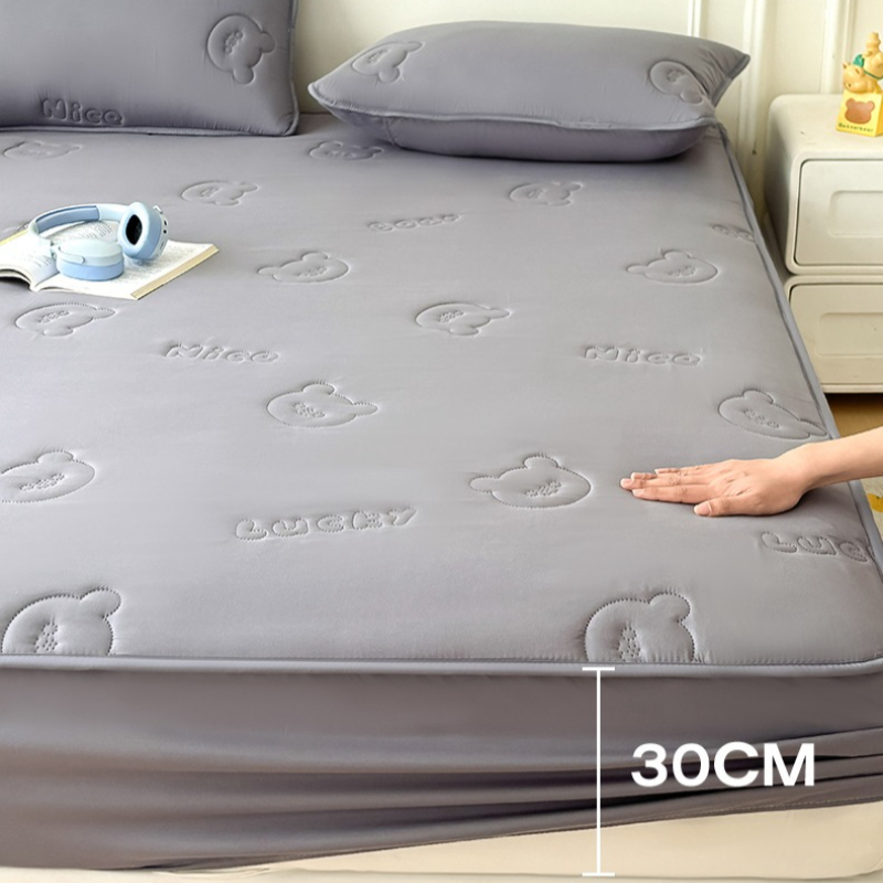 Ultrasonic Quilted Queen Fitte - đánh giá và giá Mattress Pad Topper