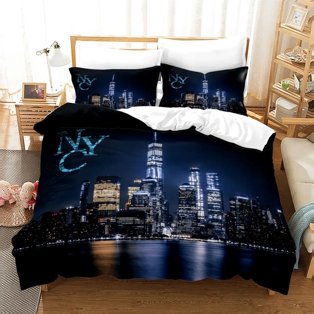 New York City Night View Beddi - đánh giá và giá Home Textiles New York