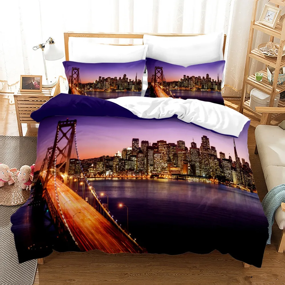 New York City Night View Beddi - đánh giá và giá Home Textiles New York