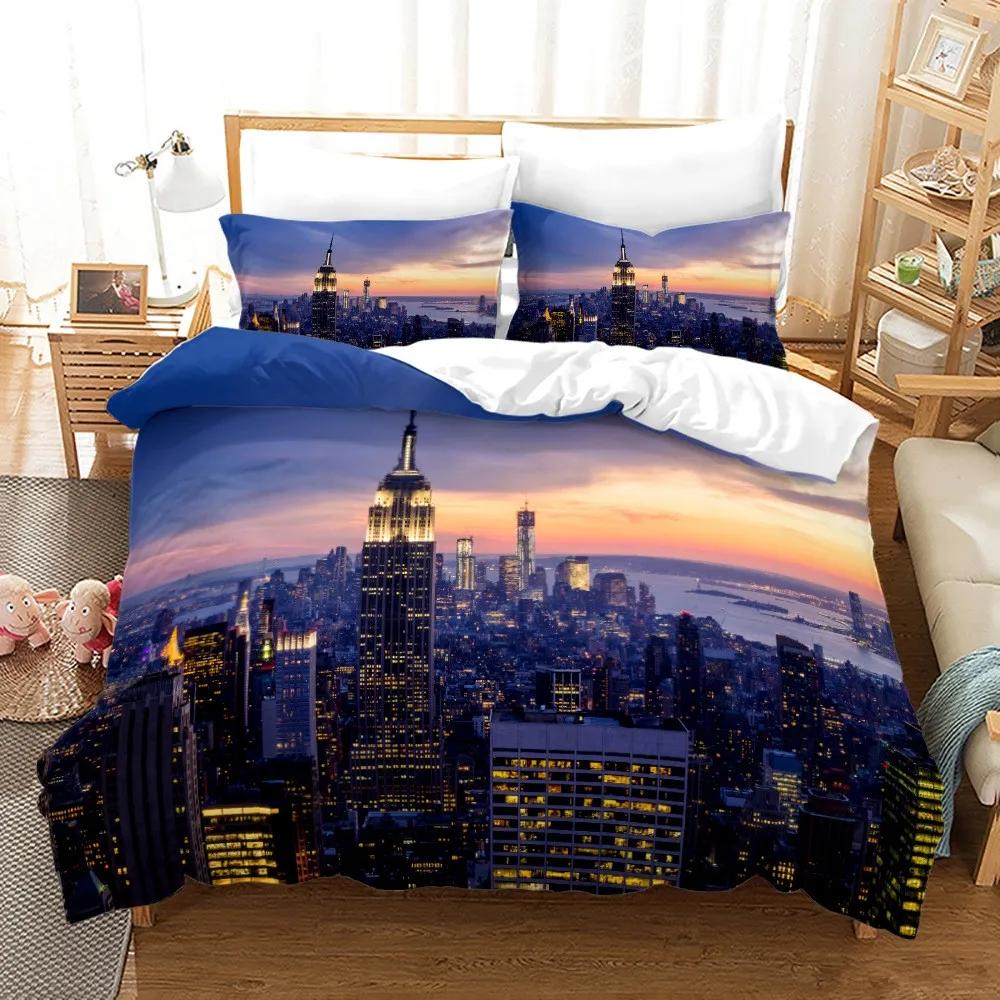 New York City Night View Beddi - đánh giá và giá Home Textiles New York