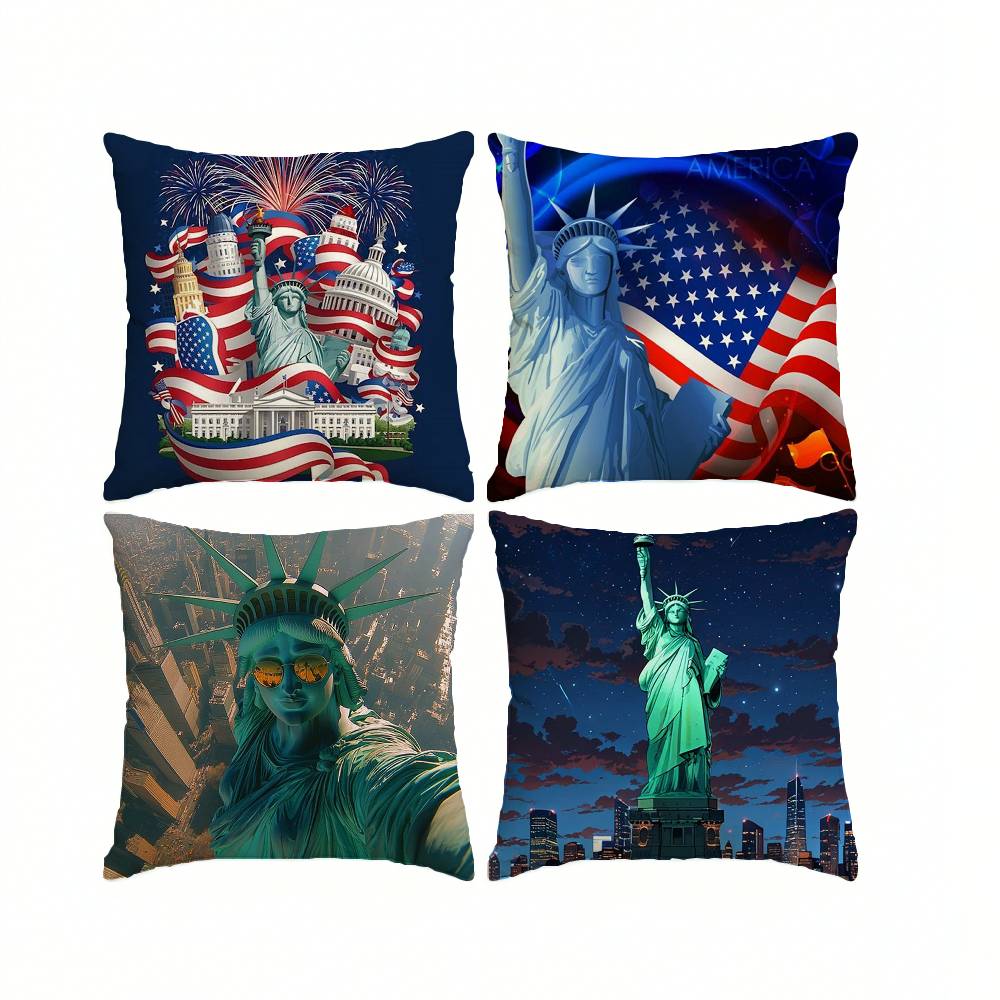 New York USA S-Statue of Liber - đánh giá và giá Home Textiles New York