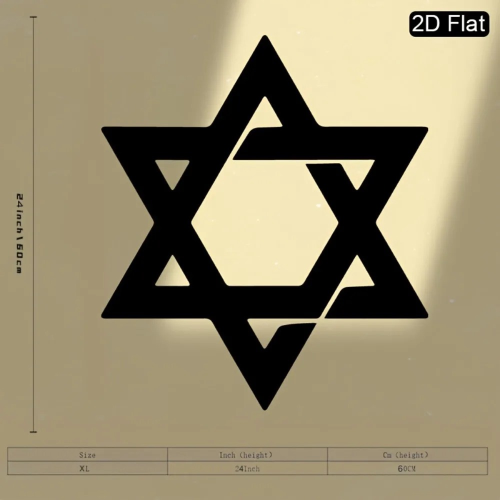 CIFBUY Iron Wall Art Star of D - đánh giá và giá Home & Hotel Textiles Private Limited