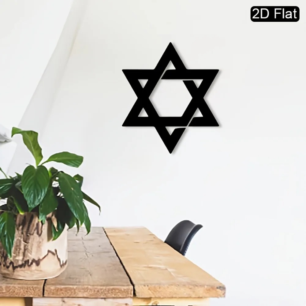 CIFBUY Iron Wall Art Star of D - đánh giá và giá Home & Hotel Textiles Private Limited