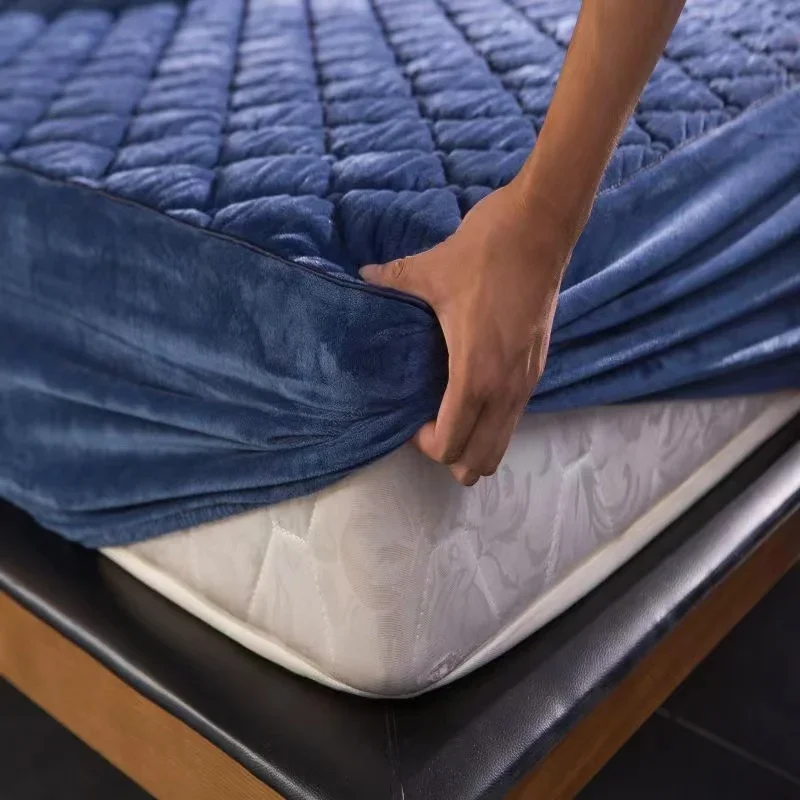 Crystal Velvet Thicken Quilted - đánh giá và giá Mattress Pad Topper