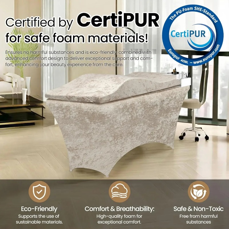 Lash Bed Foam Topper, Colchon  - đánh giá và giá Mattress Pad Topper