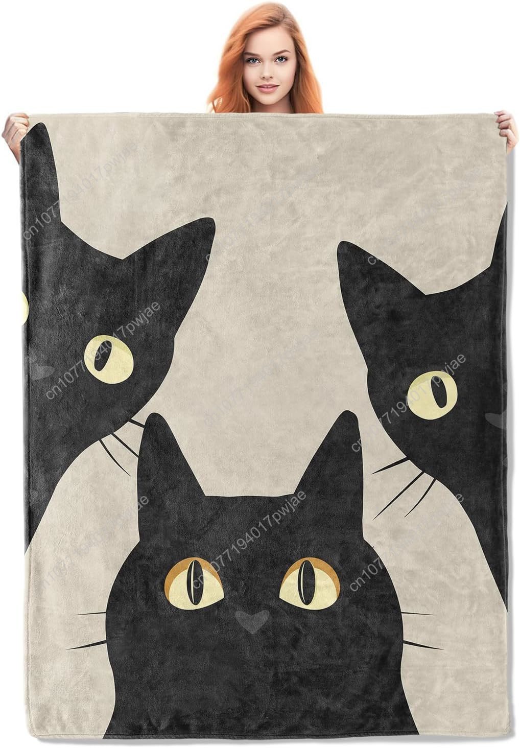 Funny Cat Blanket Gifts for Wo - đánh giá và giá Home Textiles & Decorations