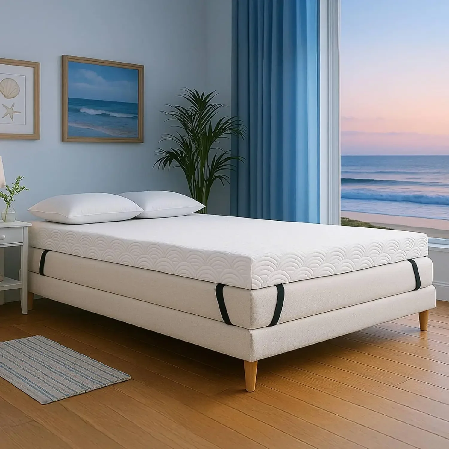 Active Cooling 4 Inch Queen Si - đánh giá và giá Mattress Pad Topper