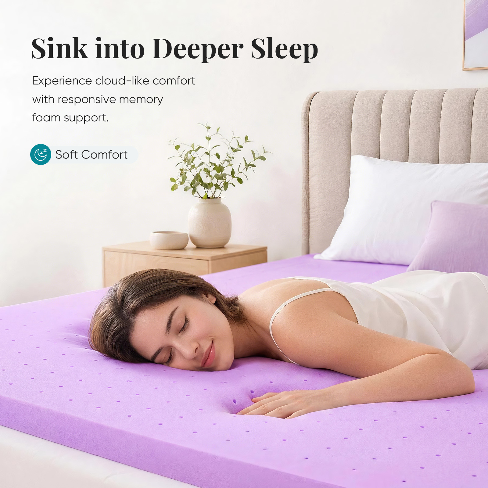 JHK 1.5 Inch Cooling Memory Fo - đánh giá và giá Mattress Pad Topper