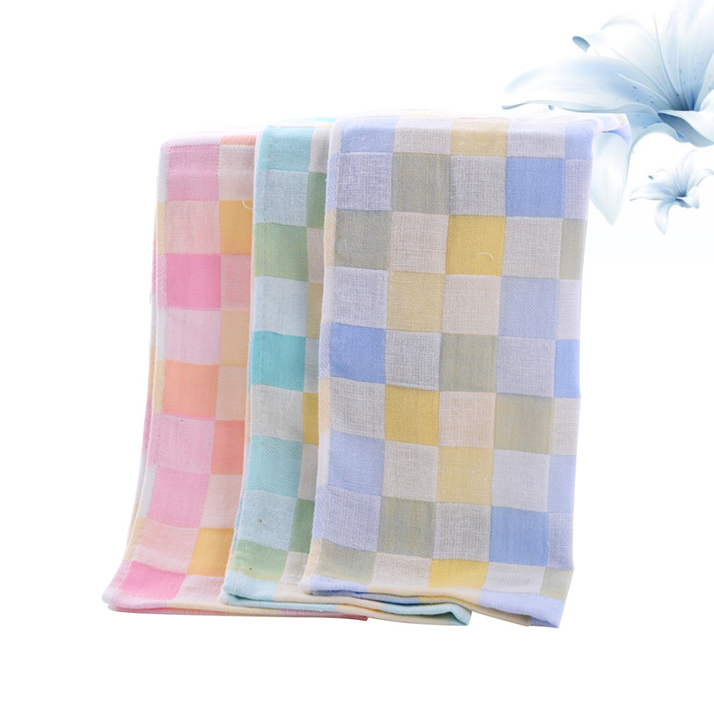 3Pcs Gauze Towels Double-Layer - đánh giá và giá Home Textiles In Pakistan