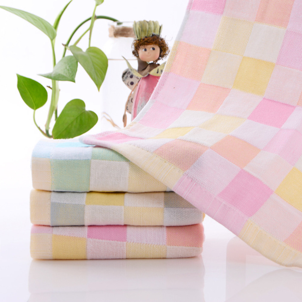 3Pcs Gauze Towels Double-Layer - đánh giá và giá Home Textiles In Pakistan
